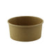 Contenitore "Deli" tondo in cartone kraft  H52mm 370ml