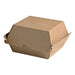 Scatola per hamburger in cartone kraft rinforzato 145x130mm H78mm