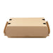 Scatola per hamburger in cartone kraft rinforzato 225x125mm H82mm