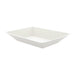 Piatto "EcoDesign" in polpa di canna da zucchero  170x130mm H28mm 450ml