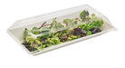 Piatto "EcoDesign" in polpa di canna da zucchero  260x130mm H28mm 500ml
