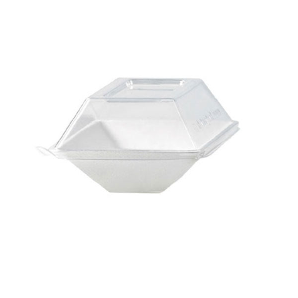 Coperchio per vassoi EcoDesign (PET1) - 13,2 cm x 8,8 cm x 3,3 cm - 50 pezzi
