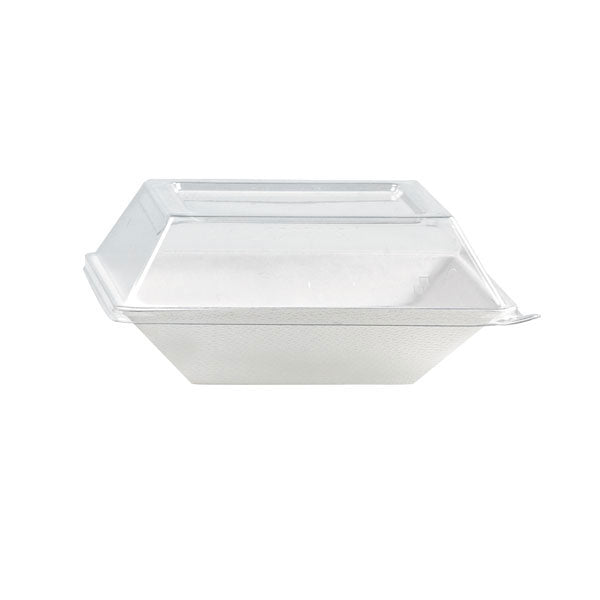 Coperchio per vassoi EcoDesign (PET1) - 13,2 cm x 13,2 cm x 3,1 cm - 50 pezzi