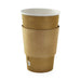 Fascette anti-scottatura in cartoncino per bicchieri (PAP20) 122x122mm H64mm