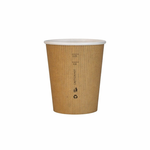 Bicchiere cartone lamina PLA (PAP20)  H92mm 230ml