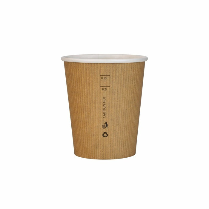 Bicchiere cartone lamina PLA (PAP20)  H92mm 230ml