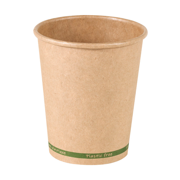 Bicchiere cartone kraft ZEN plastic-free (PAP20) - 230 ml - Ø 8 cm - H 9,2 cm - 50 pezzi