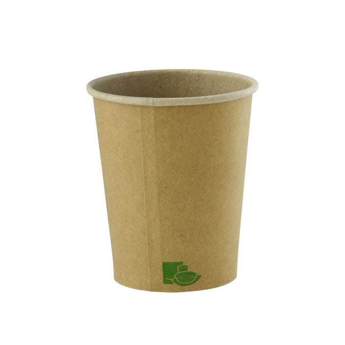 Bicchiere cartone leggero kraft ZEN (PAP20)  H116mm 350ml