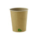 Bicchiere cartone leggero kraft ZEN (PAP20)  H62mm 120ml