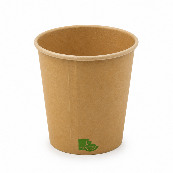 Bicchiere cartone leggero kraft ZEN (PAP20) - 230 ml - Ø 8 cm - H 9,2 cm - 50 pezzi