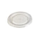 Coperchio piattp in PET trasparente con foro  H10mm