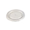 Coperchio piattp in PET trasparente con foro  H10mm