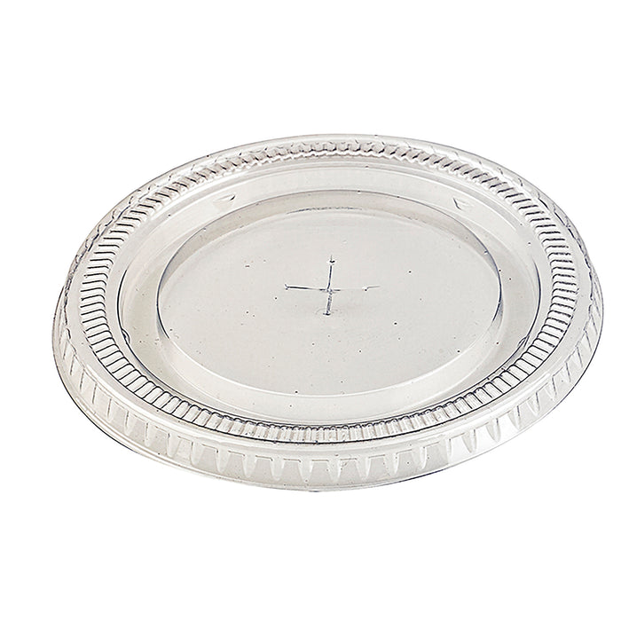 Coperchio piatto in PET - Ø 9,8 cm - H 1 cm - 100 pezzi