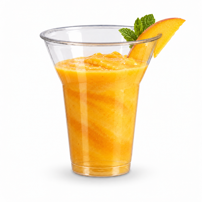 Bicchiere in PET (PET1) - 360 ml - Ø 9,5 cm - H 11,2 cm - 50 pezzi