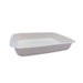 Vaschetta sigillabile in polpa di canna da zucchero 1/2 325x265mm H52mm 3000ml