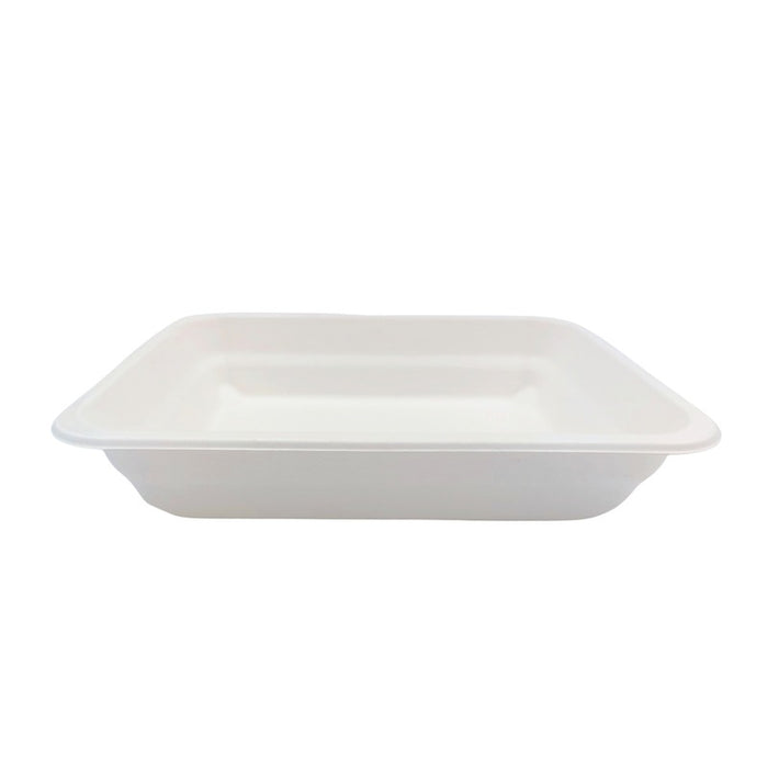 Vaschetta in polpa termosaldabile 1 scomparto (PAP21) 227x178mm H45mm 1300ml