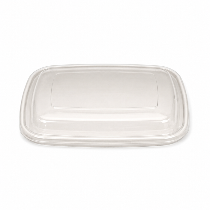 Coperchio in PET per vassoio in polpa (PET1) - 13,5 cm x 16,5 cm x 0,9 cm - 50 pezzi