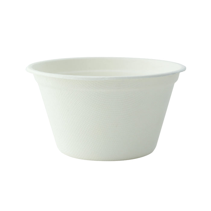 Bicchiere / coppa in polpa di canna da zucchero - 350 ml - Ø 11,6 cm - H 6,3 cm - 50 pezzi