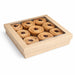 Scatola "Kray" in cartone kraft con coperchio a finestra 245x245mm H80mm 4 200ml