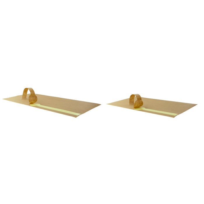 Fascetta autoadesiva kraft - 30 cm x 2,2 cm - 500 pezzi