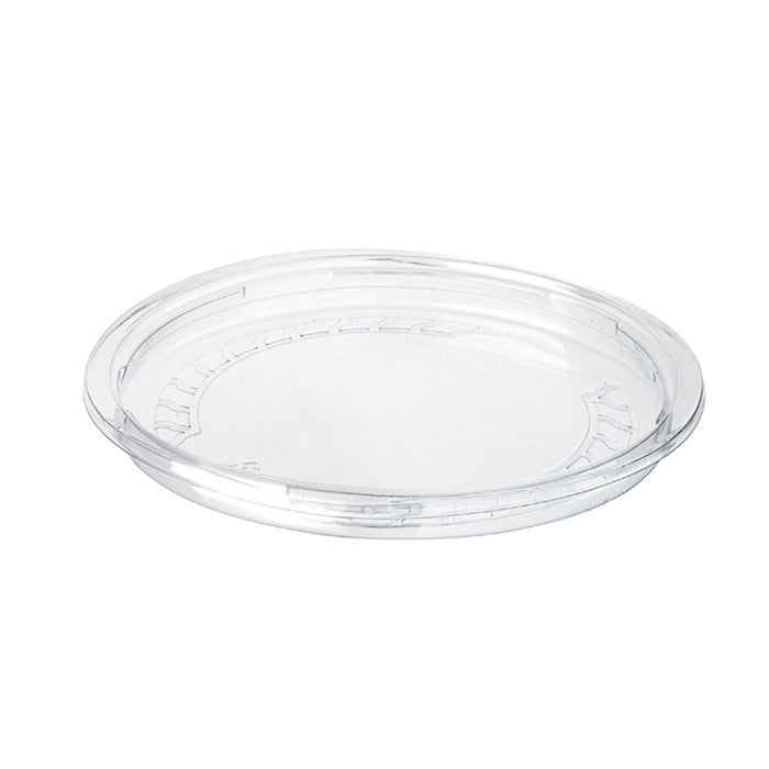 Coperchio in plastica trasparente (PET1) - Ø 11,7 cm - H 1,3 cm - 50 pezzi