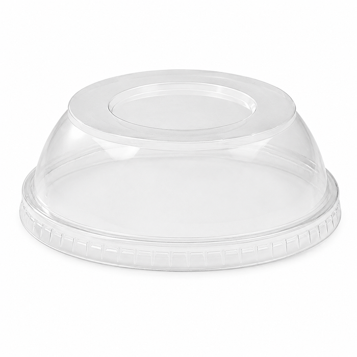 Coperchio in PET trasparente rientrante - Ø 11,7 cm - H 1,3 cm - 50 pezzi