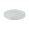 Coperchio in plastica trasparente con foro a X per DELI (PET1)