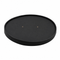 Coperchio in cartone nero per alimenti caldi e freddi con fori per il vapore (C/PAP 81) - Ø 18,5 cm - H 1,6 cm - 45 pezzi