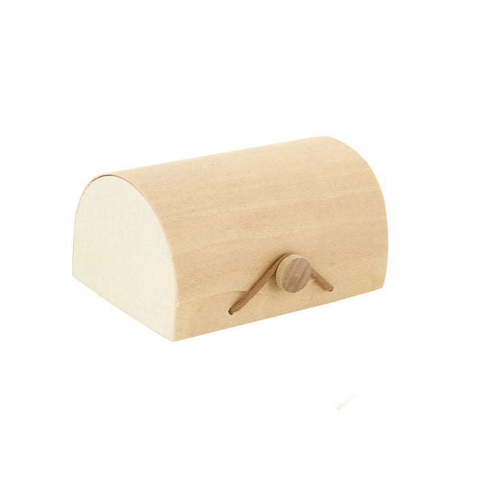 Scatola mini in legno per 3 macarons - 11 cm x 8 cm x 5,5 cm - 100 pezzi