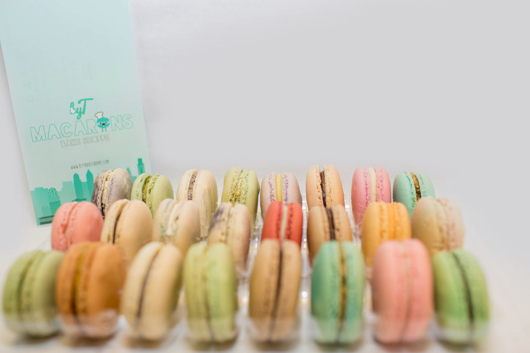 Inserto in PET trasparente per 12 macarons (3x4) con chiusura clip - 15 cm x 13,8 cm x 2,3 cm - 25 pezzi