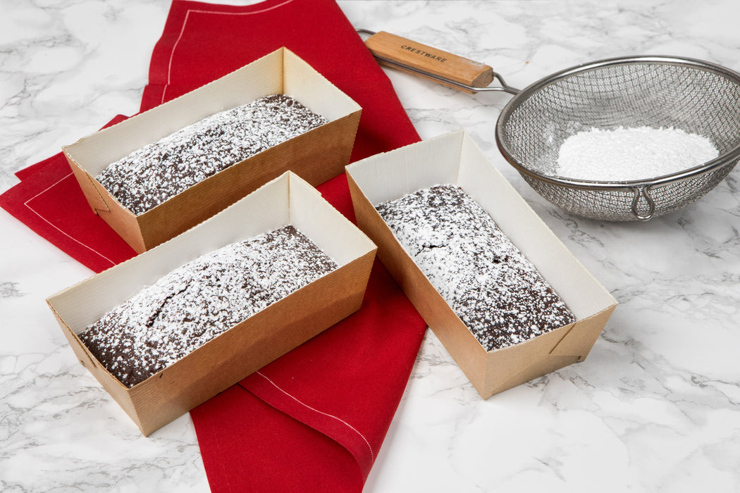 Stampo da forno in cartone con microcanule - 15,9 cm x 8 cm x 5 cm - 340 pezzi