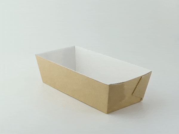 Stampo da forno in cartone con microcanule 206x96mm H55mm