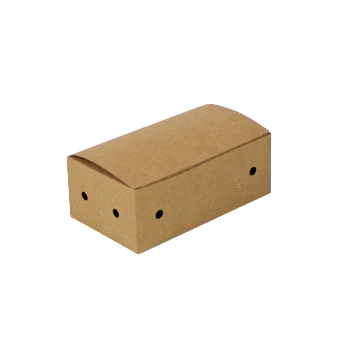 Scatola Kraft 9 pepite - 14 cm x 7,8 cm x 5,3 cm - 50 pezzi