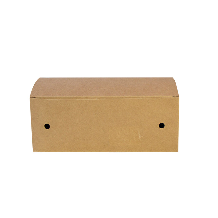 Scatola Kraft XL per Nuggets - 18 cm x 10,5 cm x 7 cm - 50 pezzi