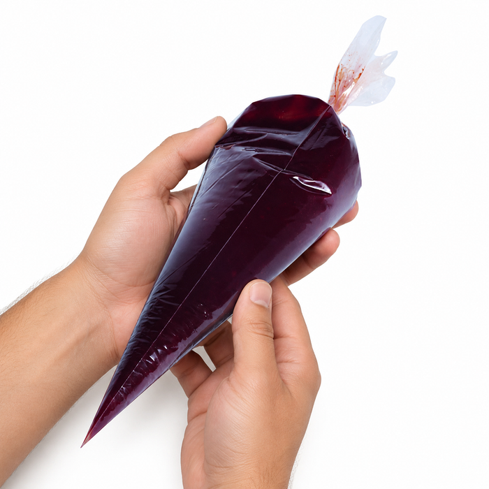 Sac a poche da pasticceria trasparente, in scatola dispenser - H 30 cm - 100 pezzi