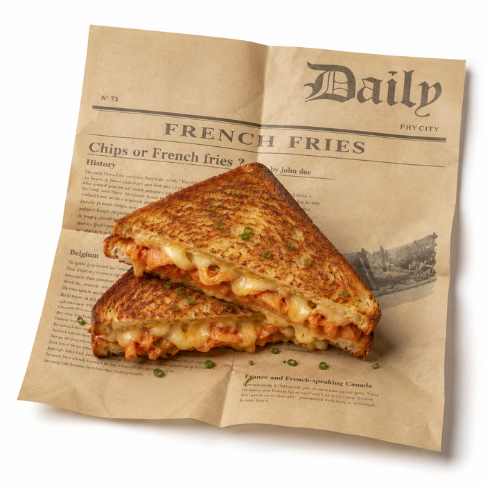 Carta kraft scuro con decorazione stampa di giornale, in scatola dispenser - 38 cm x 40 cm - 500 pezzi