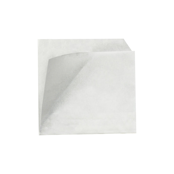 Sacchetto in carta antiunto aperto su due lati (PAP20) - 11 cm x 11 cm - 1000 pezzi