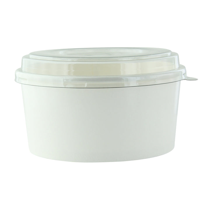 Insalatiera "Buckaty" tonda in cartone bianco   H67mm 1 140ml