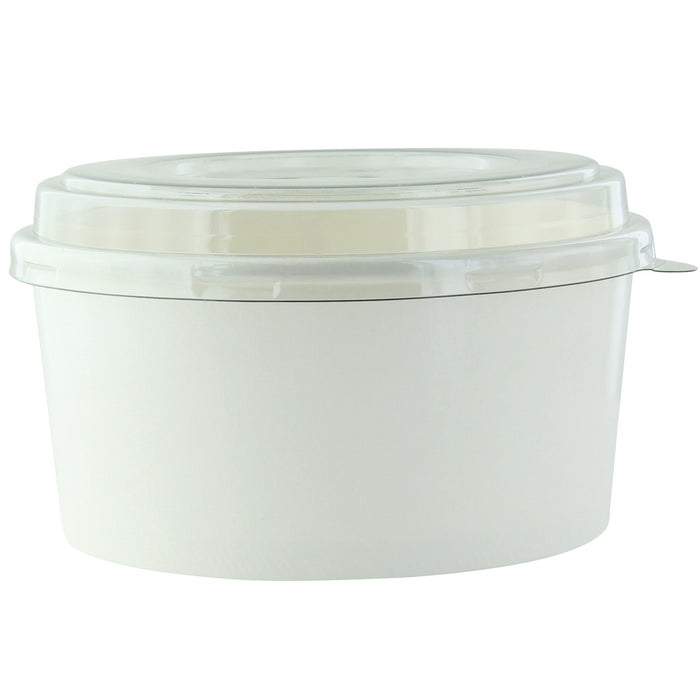 Insalatiera "Buckaty" tonda in cartone bianco   H67mm 1 140ml