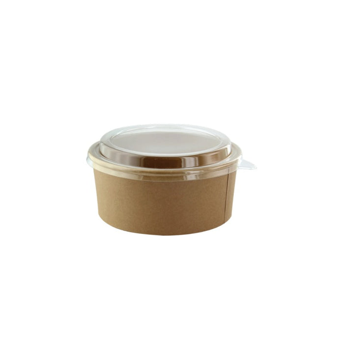 Insalatiera "Buckaty" multiuso, tonda in cartone kraft  H63mm 500ml