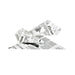 Cono in carta antiunto, decorazione stampa di giornale 250x180mm H180mm 360ml