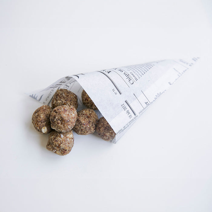 Cono in carta antiunto, decorazione stampa di giornale - 660 ml - 31 cm x 22 cm x 22 cm - 1000 pezzi