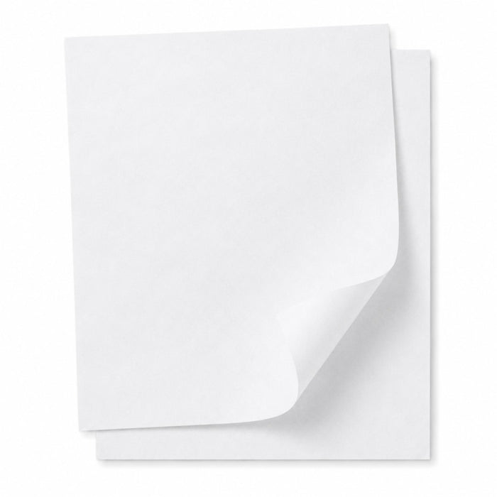 Carta da forno bianca doubleface 530x325mm