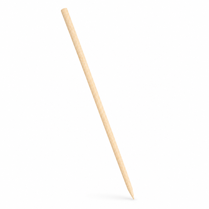 Bastoncino in legno per mela caramellata - Ø 0,6 cm - H 18 cm - 100 pezzi