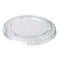 Coperchio piatto in PET trasparente - Ø 6,5 cm - H 0,5 cm - 100 pezzi