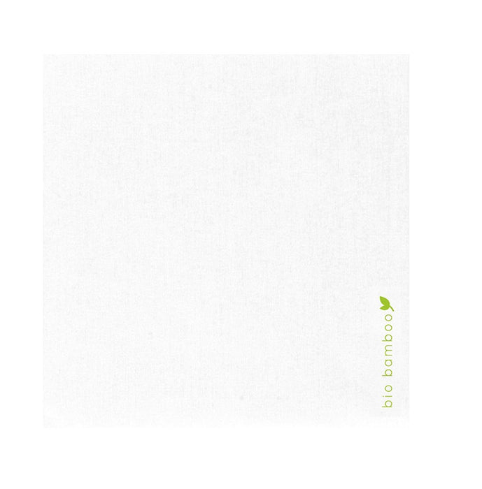 Tovagliolo in fibra di bambù bianco - 25 cm x 25 cm - 50 pezzi