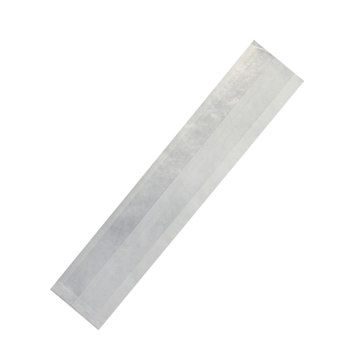 Sacchetto sandwich con finestra bianca ecologica (PAP22) - 11 cm x 4 cm x 55 cm - 1000 pezzi