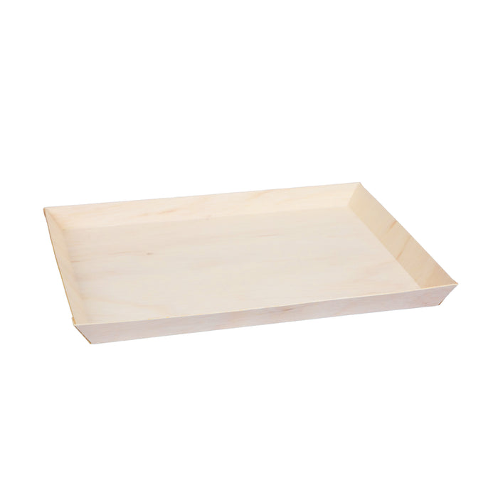 Vassoio "Samurai" in legno - 18 cm x 13 cm x 2,9 cm - 100 pezzi