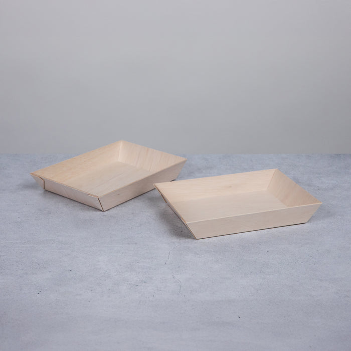 Vassoio "Samurai" in legno - 38,4 cm x 27,8 cm x 2,7 cm - 50 pezzi