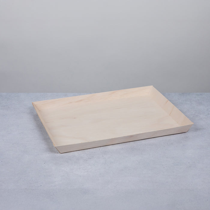 Vassoio "Samurai" in legno - 38,4 cm x 27,8 cm x 2,7 cm - 50 pezzi